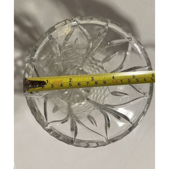 Fifth Avenue Crystal Ltd Cut Vase Exquisite Made In Poland Floral Display Gift - Picture 9 of 9